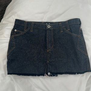 D & G denim skirt